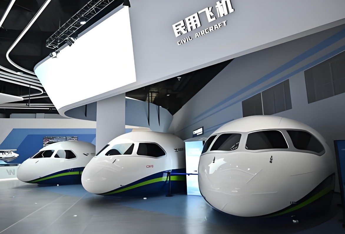 高保真飛行模擬座艙樣機